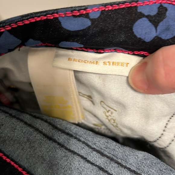 Kate Spade Women’s Broome Street Cheetah Patterned Jeans / Size 32 / Made in USA - Picture 8 of 11